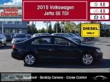 Used 2015 VOLKSWAGEN JETTA SEDAN TDI SE for Sale in San Diego - 