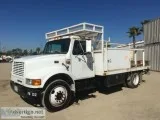 2000 INTERNATIONAL 4700 FLATBED TRUCK 4646