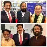 Sandeep Marwah Special Guest at Korean Exhibition