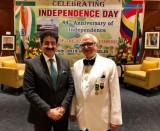 Sandeep Marwah Special Guest at National day Comoros