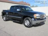 2003 GMC Sierra 1500 Black Pickup Truck 96497 Miles
