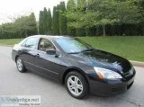 2006 Honda Accord EX Black Sedan 77000 Miles BBB
