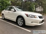 2010 Honda Accord EXL White Sedan 64006 Miles