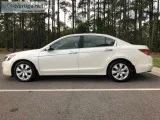 2010 Honda Accord EXL White Sedan 64006 Miles 3.5L