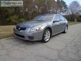 2008 Nissan Maxima Gray Sedan 48365 Miles