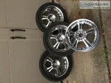 Diablo rims- Borghini - 17 inch - 21550R17 91V - (Mantua)