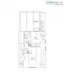 1 Bedroom Apartment on the third floor of a house