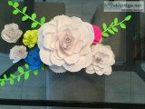 Jumbo Decor Flowers Hand Crafted