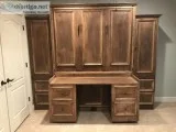 Murphy Bed Wall Bed or Loft Bed - Custom Made wo Shelves