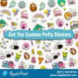 Get The Custom Puffy Stickers  RegaloPrint