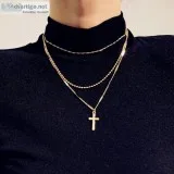 FLASH-SALE Multi-layer Cross Necklace