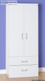 Buy Quality Charles 2 Door 2 Drawer Wardrobes For Your Living Ro