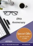 Anniversary Offers  VEPSUN  any course  Rs 12500-