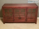 Brown TV Stand with storage