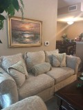 Couch Love Seat and Chair with Ottoman
