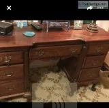 6 drawer vanity with mirror