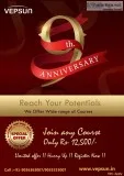 Vepsun Anniversary Offers any course   Rs 12500-