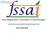 Consultant for FSSAI license registration in Gandhinagar