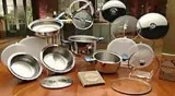Basically NEW Walk-Away Air Core Stainless Steel Cookware 20-Pie