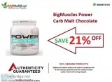 Save 21% Off BigMuscles Power Carb Malt Chocolate Online  Tablet