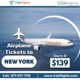 Grab your Airplane Tickets to New York
