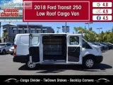Used 2018 FORD TRANSIT CARGO VAN 250 LOW ROOF CARGO VAN for Sale
