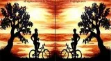 Sacramento Studio 1028 Oak Tree Sunset  Combine your canvas with