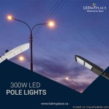 Glaze Your Parking Lots with 300W LED Pole Light