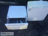 Whirlpool Laundry Pedestals w Storage Drawer