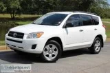 2010 Toyota RAV4 White SUV 40432 miles