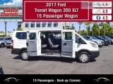 Used 2017 FORD TRANSIT WAGON 350 XLT 15 PASSENGER WAGON for Sale