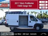 Used 2017 RAM PROMASTER CARGO VAN 1500 LOW ROOF for Sale in San 