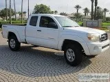 2005 Toyota Tacoma White Pickup Truck 50322 Miles