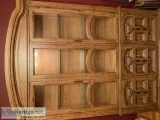 Dining Table Hutch and wet bar