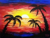 Folsom Family Room 1011 Tropical Sunset  Ages 7 to adult