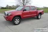 2005 Toyota Tacoma Red Pickup Truck 53505 Miles