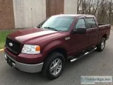 2006 Ford F-150 XLT Maroon Pickup Truck 56342 miles
