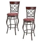 Set of 2 Vintage Style Barstools Brand New