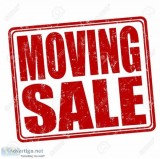 Huge Moving Sale Everything Must Go