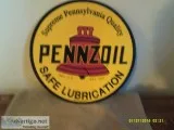 Pennzoil sign-new never displayed-Supreme Quality-(412 807 0388)