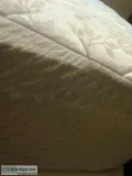 Padded White Mattress Protecter for Queen Size Bed