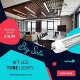 Buy Now 8ft LED Tube Lights For Indoor Lighting