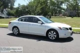 2010 Honda Accord EX-L White 44351 Miles