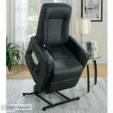 &quotNew&quot Power Lift Recliner Assistance Chair Grey Bonded L
