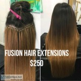 Hair extensions install at your door 