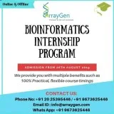 Bioinformatics Internship Online and Offline Program