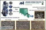 Briquetting Machine (170x170mm) for AluminumBrassCoppe rIron Chi