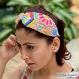 Phi Phi Turtles Peach headbands for holiday mood