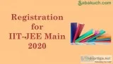 Registration for IIT-JEE (Main)-2020