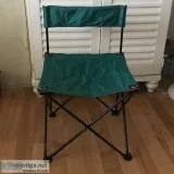 Outdoor Portable Collapsible Heavy-duty Frame Stool wStorage Bag